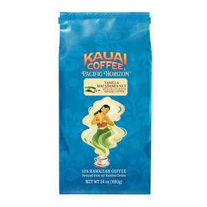 Kauai Coffee Ground Coffee Smooth, Rich, Medium Roast Slightly Sweet Nutty Flavor Arabica Coffee, 10% Hawaiian with No Bitterness Vanilla Macadamia Nut, 1 Pack of 24oz, BBD 05/2026