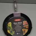 OXO Enhanced 12" Frying Pan Skillet, PFAS-Free Ceramic Nonstick, Durable Hard Anodized Cookware, Scratch Resistant, Stainless Steel Handle, Good Grips, Dishwasher & Oven safe, Black