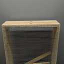 Menkxi 2 Pcs Bee Hive Candy Board Assembled Candy Board for Honeybee Hives Empty Bee Frame Feeder Frames Bee Sugar Hive Top Feeder for Winter Supplies (10 Frame)