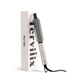 Terviiix Thermal Brush for Short Hair, 3/4 Inch Ceramic Curling Brush