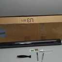 Coavas Window Privacy Film One Way, Window Tint for Home, Daytime Reflective Mirror Glass Windows Coverings Heat UV Blocking See Out Not in, Black, 29.5 x 118 Inch