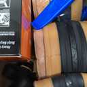 YUNSCM 2-PCS 27 inch Bike Tires 27x1 1/4 (32-630) Compatible with 27x1 1/4 27x1 1-4 Road Bike Bicycle Tires ((Brown)-2 Bike Tires+2 Tubes+2 Rim Strips)