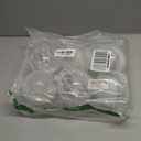 XmasExp Christmas Ball Ornaments Set, Shatterproof Christmastree Decorations,6ct Large Plastic Hanging Ornaments,100mm/4,White