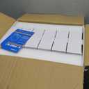 Amico 24 Pack 6 Inch 5CCT Ultra-Thin LED Recessed Ceiling Light with Junction Box, 1050LM Brightness, Dimmable Canless Wafer Downlight, 12W, ETL&FCC