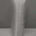 50 Pcs 8 oz PET Round Food Storage Container Clear Plastic Container Bulk Disposable Small Bowl for Fruit Soup Meal Prep Travel Home Kitchen Supplies