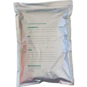 LANGXUN 2.2 lbs Foam Machine Powder Pack - Makes 80 Gallons of Long-Lasting Foam Water, Ideal for Outdoor Party Camps and Concert Solutions (White)