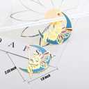 10pcs Suncatcher Parts Metal Blue Fairy Window Pendant DIY Part Ornament DIY Part Hand-Crafts