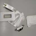 CML 3 Way Wall Light Switch, 10 Pack Decorator Rocker Paddle Interrupter, Single Pole or Three Way, 15A 120/277V, Screwless Wallplate Included, UL Listed, White