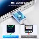 iPhone Charger Fast Charging Original [Apple MFi Certified] 2 Pack Type C Wall Charger Block with 2 Pack 6FT Long USB C to Lightning Cable for iPhone 14/13/12/12 Pro Max/11/Xs Max/XR/X/AirPods Pro