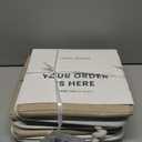 OrganiHaus 11x11 Cube Storage Bins 4 Pack, Foldable Cube Storage Organizer w/ Rope Handles, Collapsible Fabric Bins for Toys, Clothes & Closet Organization, Fabric Square Baskets - Beige/White