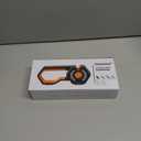 6-Stage Knife Sharpener - Premium Kitchen Knife Sharpeners - Adjustable Handheld Manual Knife Sharpeners for Kitchen Knives, Scissor and Chef Knife.Easy for beginners to use (ORANGE)