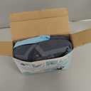 EXPAWLORER X-Large Widen Soft Dog Cone Collar - Inflatable Dog Neck Donut Collar Alternative After Surgery to Stop Licking,Adjustable Protective Recovery E Collar(Blue Suit)