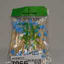 Minisland Sky Blue Love Heart Cocktail Picks, 4.7 Inch Long Bamboo Fancy Toothpicks for Appetizers, Decorative Baby Shower Wedding Valentines Party Food Drinks Fruit Skewer Sticks 100 Counts -MSL133