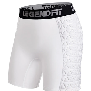 Women Softball Padded Sliding Shorts Compression Underwear Protector Support Baseball Football Lacrosse Cricket
Size M