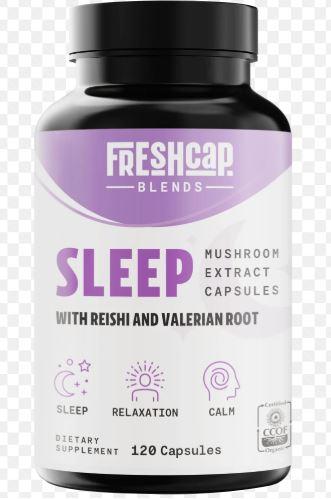 FreshCap Mushrooms Lions Mane Supplement Capsules 14,000mg - Lion's Mane, High Potency Extract, 14:1 Organic Mushroom Supplement, Ayurveda Focus Made in USA (120 Capsules), BBD: 07/2025