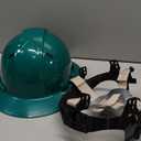 Pyramex Ridgeline Full Brim Vented Hard Hat 4 Point Ratchet Suspension (Green)