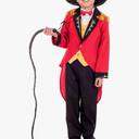 fun shack Kids Ringmaster Costume for Boys and Girls, Circus Ringmaster Outfit for Kids, Fun Carnival Dress-Up Size L