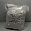 Litanika Twin/Twin XL Comforter Set Beige, 2 Pieces Lightweight Solid Bedding Comforter Set, All Season Fluffy Bed Set (66x90In Comforter & 1 Pillowcase)