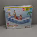 INTEX 58484EP Swim Center Inflatable Family Pool: 277 Gallon Capacity – 120" x 72" x 22" – Blue