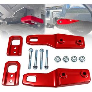 Tow Hooks PT974-35250 Compatible with Toyota Tacoma 2024 2025 2026 - Red
Heavy-Duty Forged Steel Front and Rear Recovery Points (Driver & Passenger Side Pair), Red Rust-Resistant Coating