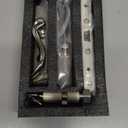 MaxxGeek Storm Door Handle Accessory Set fit Pella Storm Door Handle Replacement Part, with Key and Lock Cylinder (Brushed Nickel)