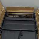 Collapsible Wagon Cart Foldable with Tailgate, 47" L 480lbs Capacity, Heavy Duty Beach Wagon with Wheels Brake, Shopping Carts for Grocery, Camping, Beach, Garden Cart