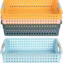 DLUCKY 4Pcs Classroom Organization and Storage Paper Tray Holds 4A, Paper Trays for Classroom Toy, Crayons, Handicrafts Storage, Also for Library, Drawers, Office, Kitchen, Bathroom
