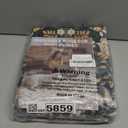 Rustic Rugs Vintage Small Area Rug for Living Room Bedroom Kitchen Dark Botanical Boho Floral Pattern Machine Washable Non Slip Throw Carpet for Entryway Coffee Table Yellow Flower Area Rugs 4x6ft