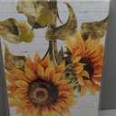 Sunflower Pictures Handpainted Rustic Flower Canvas Pictures Decor Sunflower Wall Art Painting Farmhouse Floral Print on Canvas for Living Room 16"X24"