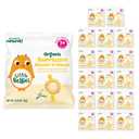 Little Bellies Organic Round-a-bouts Baby Snack, Sweetcorn, Pack of 18 (Pack of 18 x 0.42 oz Individual Packs) (EXP 09/15/26)