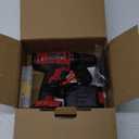 PULITUO 20V Cordless Drill/Driver with Battery and Charger, 3/8"Keyless Chuck, 2 Variable Speed, 266 In-lb(30 N.m), 21+1 Torque Settings, power Drill with LED Light, Drill Driver Kit for Home (Red)