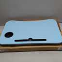 Lap Desk with Storage Drawer, Cup and Tablet Holder, Bed Tray Table, Foldable Laptop Desk, Laptop Stand for Working, Writing, Gaming and Drawing (23.6", Blue)