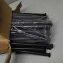 UNICCA 3-Tier Metal Folding Clothes Drying Rack, Laundry Drying Rack Clothing | Collapsible Dryer Racks for Laundry | Indoor & Outdoor, Black