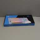 Gaming Keyboard and Mouse Combo, K1 RGB LED Backlit Wired Keyboard with 104 Key Computer PC Gaming Keyboard for PC/Laptop (Purple)