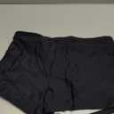 Micosuza Womens Swim Boyshorts Bikini Bottom Boardshorts Mini Short Beachwear (12, Black)