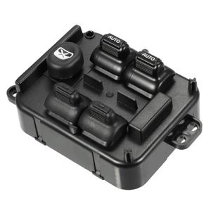ACROPIX Car Front Left Driver Side Master Power Window Switch Fit for Jeep Liberty - Pack of 1 Black