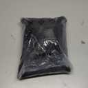 Gasadar Patio Chair Covers 2 Pack Waterproof for Outdoor Furniture, Heavy Duty 600D Patio Furniture Covers for Lounge Lawn Deep Seat 32" W x 37" D x 36" H, Black