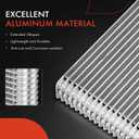 A-Premium Front A/C Evaporator Core Compatible with Jeep Wrangler 2002-2006, TJ 2002-2006 - Replaces# 5073178AA