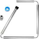 44" Flexible Magnesium Anode Rod for Water Heater with 1-1/16" Hex Socket Tool & Tape, Compatible with Rheem, Reliance, Richmond, Kenmore, GE, AO Smith, State & More Extends Tank Life