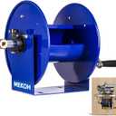 Pressure Washer Hose Reel 150FTx3/8, Manual Power Washer Hose Reel 300FTx1/4 with M22 Fitting, 4500PSI Heavy Duty Hose Reel for Water, High Pressure Washer Reel with Trailer/Wall/Van Mount