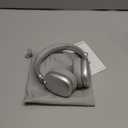 RORSOU C6 Active Noise Cancelling Headphones, Wireless Over Ear Bluetooth Headphones, 60H Playtime, Lightweight Folding Deep Bass Comfort Fit Ear Cups Headset with Mic for iPad/Travel/PC/Home Silver