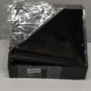 3 Tier Wood Shelf, Cabinet for Home Decor, Black Organizer