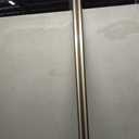 Ivilon Drapery Window Curtain Rod - End Cap Style Design 1 Inch Pole. 72 to 144 Inch Color Brushed Nickel