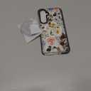 Lotadilo Cute Case for Samsung Galaxy S24 FE for Women Girls - Funny Retro Flower Design Compatible with Magsafe Magnetic Ring Holder Kickstand Fashion TPU Phone Covers