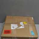 Homary Modern Abstract Art Decoration Metal Globe Ornament Sculpture Decor with Rectangle Stand Black & Gold