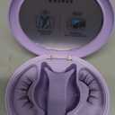 Soft Magnetic Eyelashes Kit with Applicator, No.14 Frost Black BearisBug, Reusable Glue-free Wispy Magnetic Lashes, Cruelty-free False Lashes, Waterproof, Lightweight, Suit for Heavy Makeup