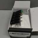 TKDY 24V 1A Power Supply Adapter White with 5 Tips, 24W AC 100-240V to DC 24 Volt Power Cord, Class 2 Switching for LED Light Strip, String Lights, Soundbar, Massage Gun and More