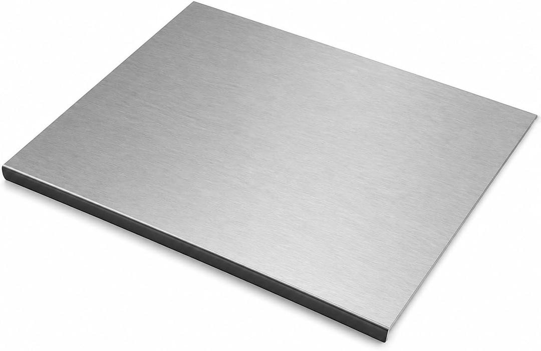 304 Stainless Steel Cutting Boards for Kitchen, Kneading Cutting Board Mats, 31.5"L x 19.7"W
