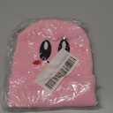 Cute Kir by Beanie Funny Adult Size Anime Hat Accessory Kawaii, Medium Large (Black)