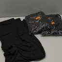 GROTEEN 3 Pack Plus Size Fleece Lined Leggings with Pockets for Women-High Waist Thermal Workout Winter Warm Yoga Pants Black/Black/Black , Size Plus Size 3XL